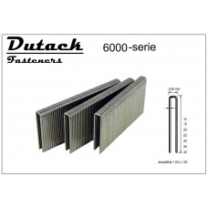 DUTACK NIETEN TYPE 6000 15MM RVS.DOOS 5000 STUKS  5028036